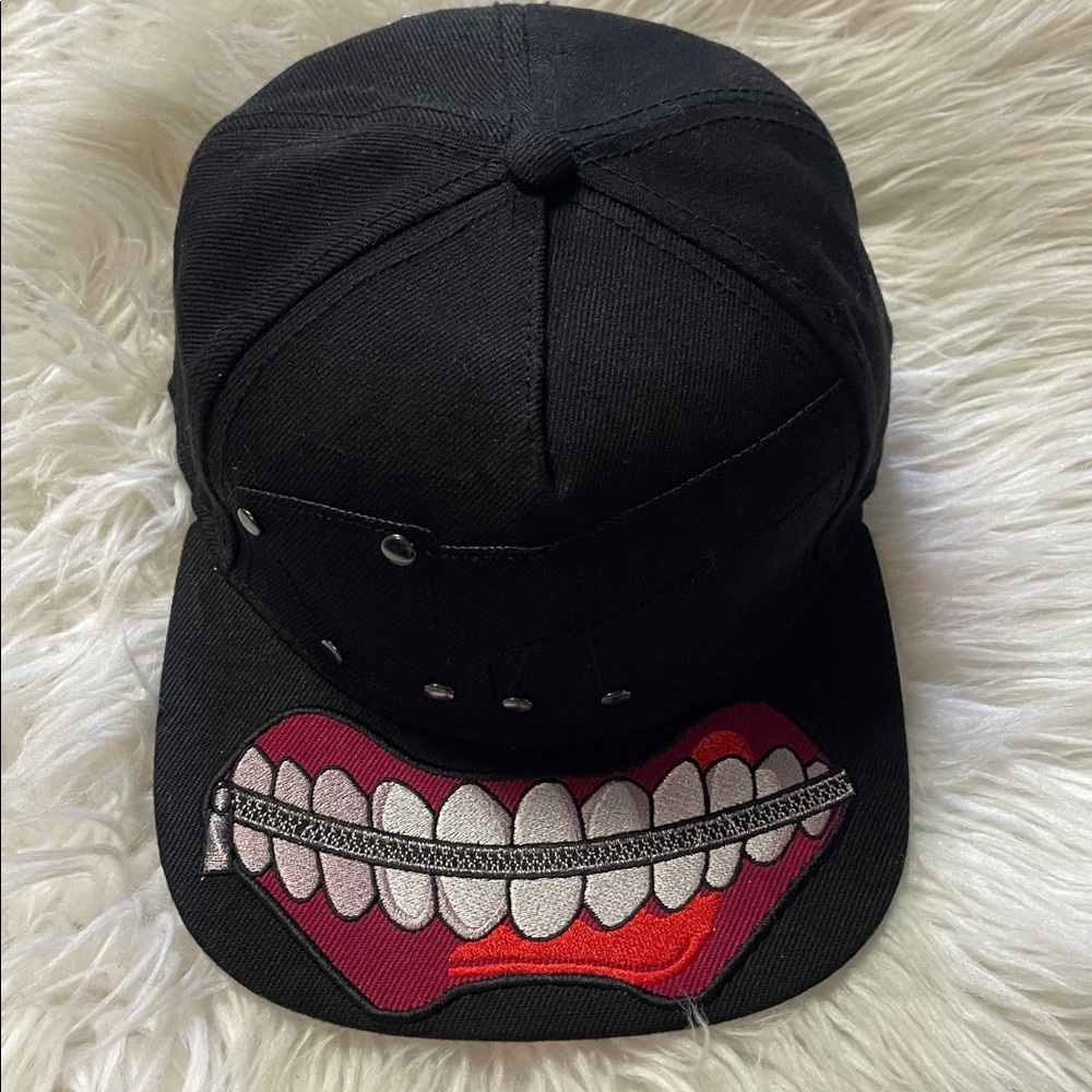 TOKYO GHOUL Snapback Cap  Japanese Dark Fantasy Manga Graphic Anime Hat Lid